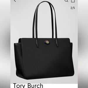 Tory Burch Robinson Tote Black